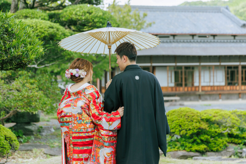 庭園内をお散歩