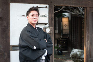 ご新郎様ヘアセット