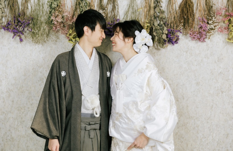 【100cut全データ付き!】1着スタジオフォトプラン (和装or洋装どちらでもOK‼)