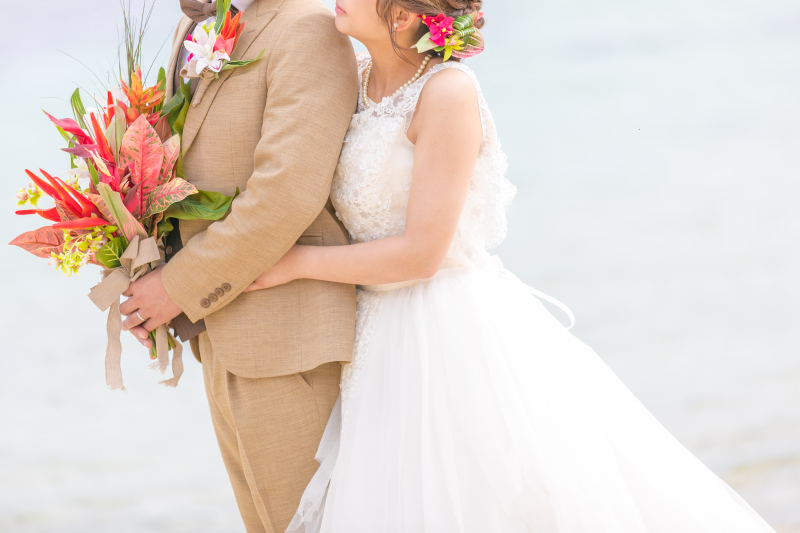 ブーケ・ブートニア・ヘッドフラワーお揃いで＊