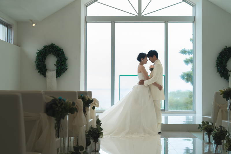 【海がみえるチャペル＆ビーチ＆ガーデンプラン】贅沢でよくばりな撮影♪