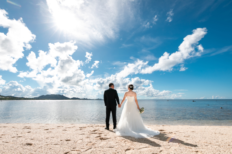 南国らしい景色が広がるビーチ♪