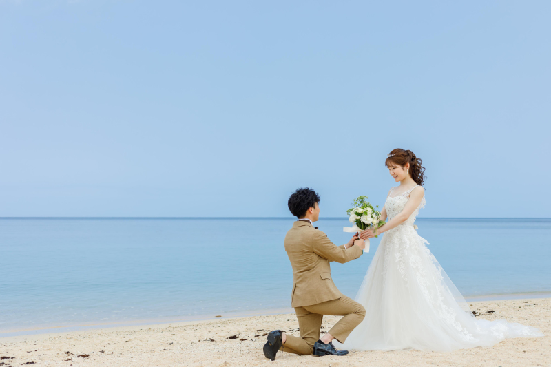 プロポーズのシーンを再現♡