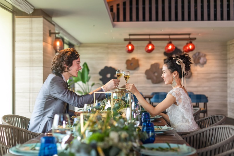 Little Martha 石垣島_会食ができる