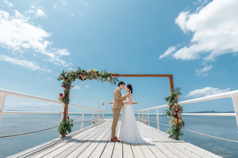 フサキビーチリゾートで結婚式のようなフォトウエディング!【挙式会場&ビーチ 80カット】