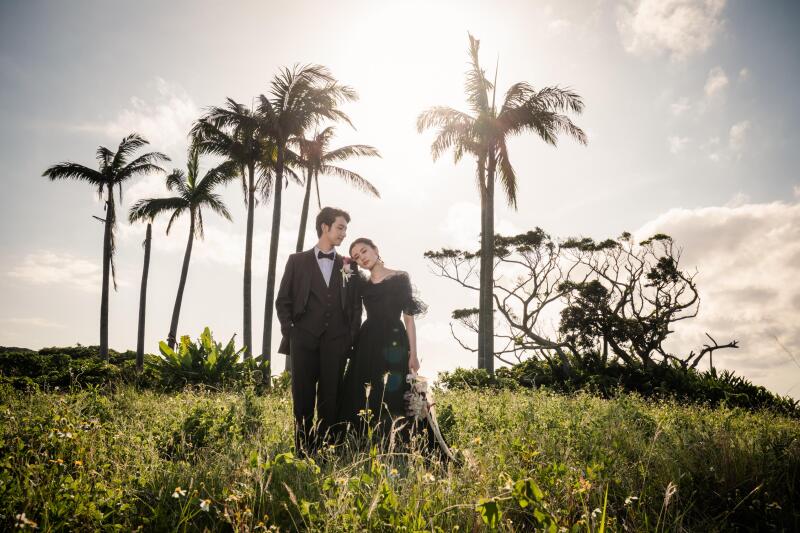 《期間限定》【絶景ビーチ＆ヤシの木プラン】☆衣裳選び放題／撮影100カット／土日祝も対象！