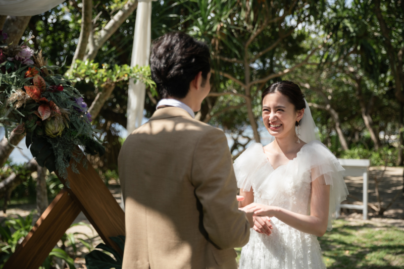 フサキビーチリゾートでのフォトウエディング&ホテル内撮影が叶う!【挙式会場&ビーチ&ホテル内 100カット】