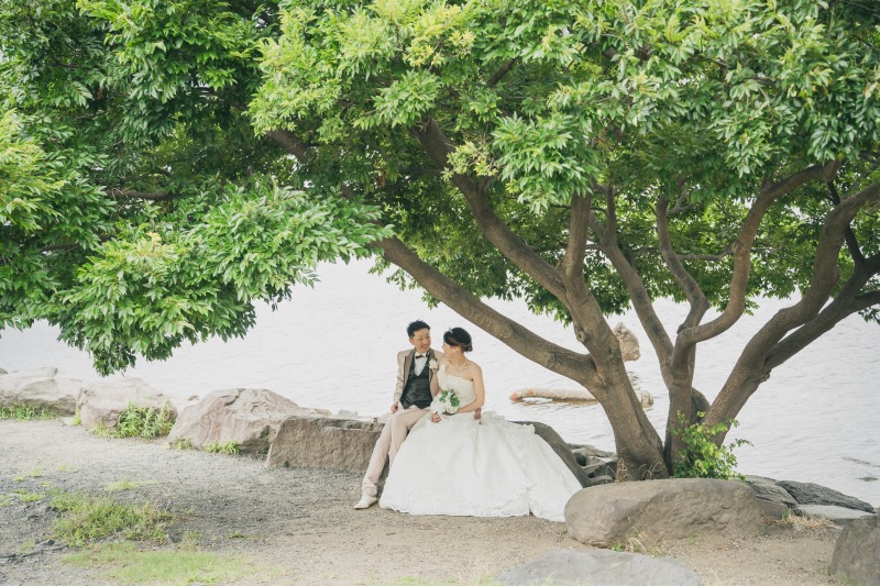 お台場海浜公園は緑も多い公園です