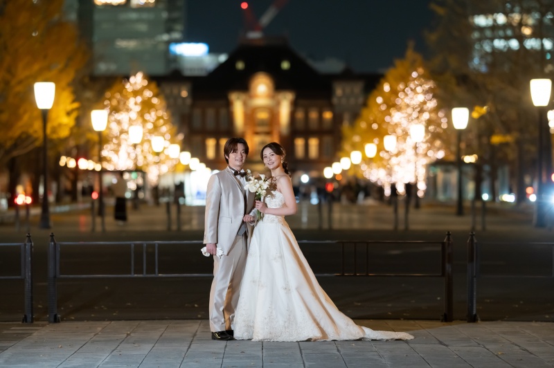 東京駅のナイト撮影