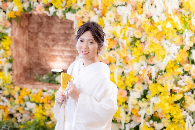 ご新婦様のソロショット