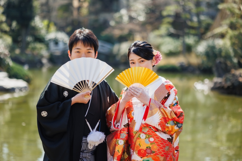撮影の小物など使用しての撮影