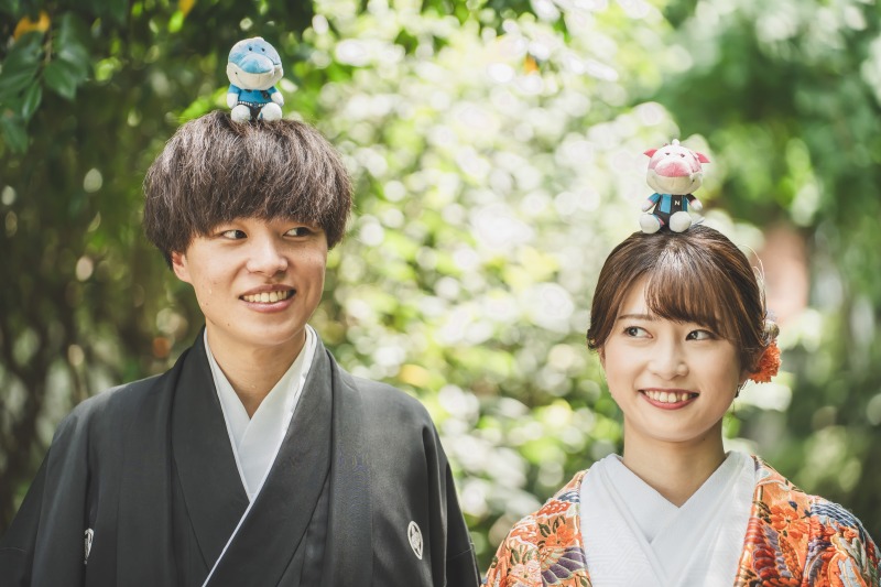 持込小物を使用しての撮影