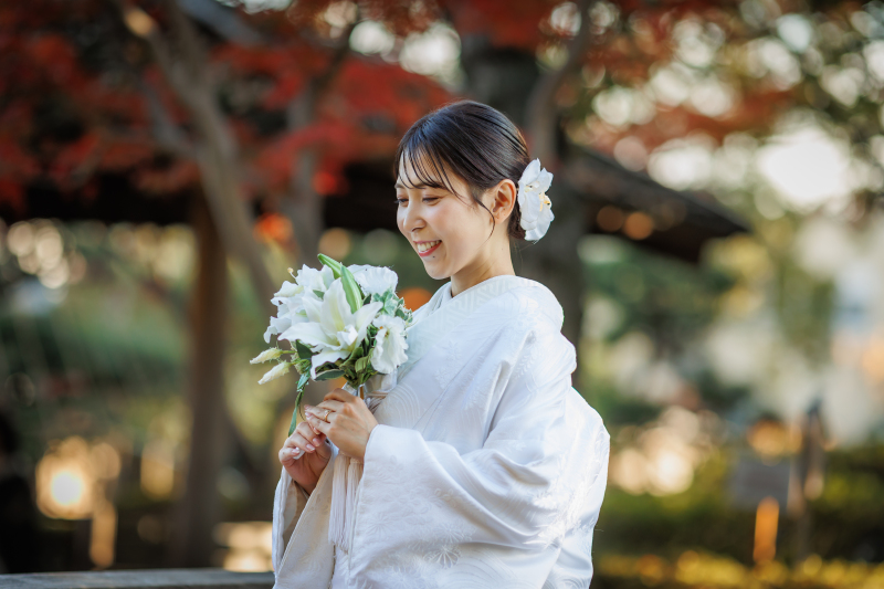 ご新婦様のソロショット