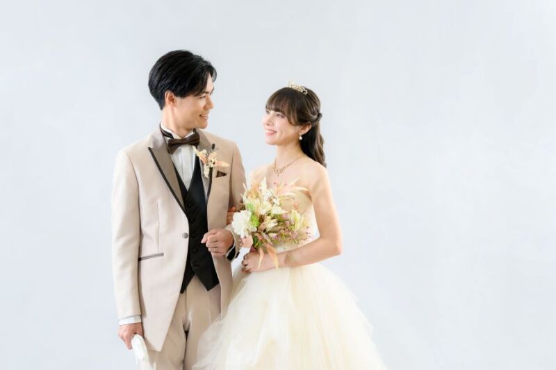 洋装にお色直し♪