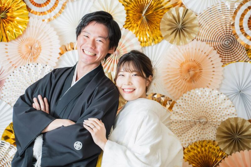 和装はスタジオ撮影