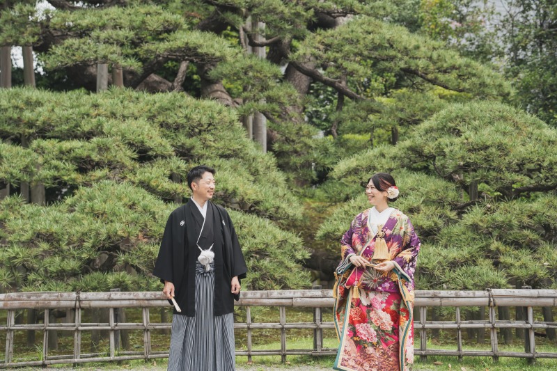浜離宮恩賜庭園での撮影