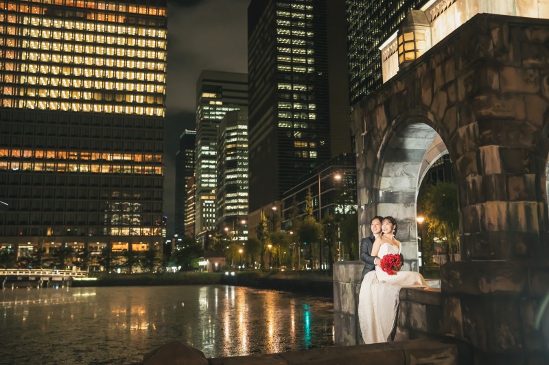 ガゼボでの撮影