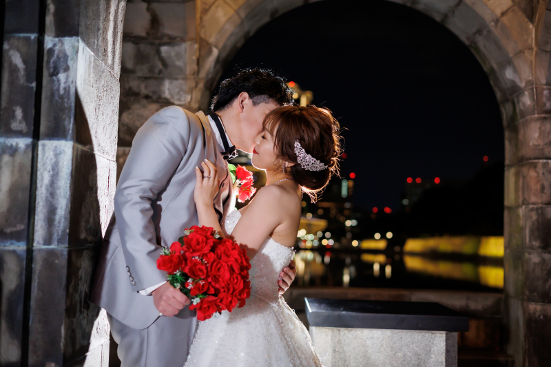 髪飾りやブーケ等全てプラン内にてご用意しています