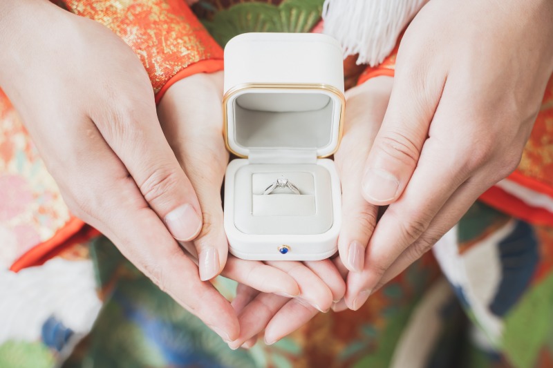 お持ち込みの指輪の写真