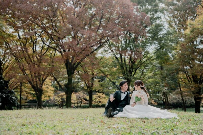 和やかなショットに