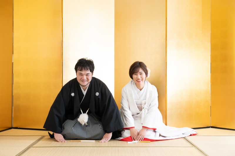 華雅苑定番の正座ショット♪