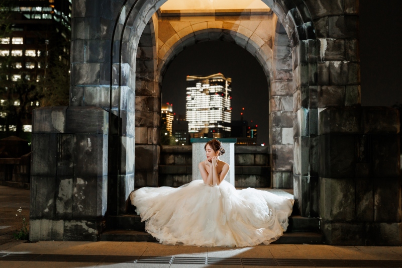 和田倉門での撮影