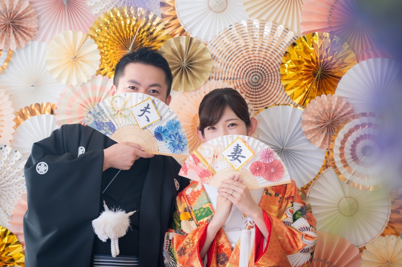 色打掛を１枚追加で撮影