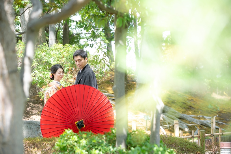 色々な小物を使用しての撮影