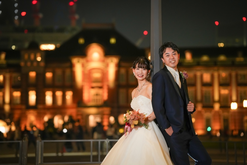 東京駅のナイト撮影