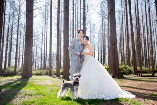 洋装は水元公園＆和装はスタジオ