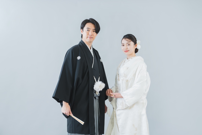 和装１着着てスタジオで撮影するプラン