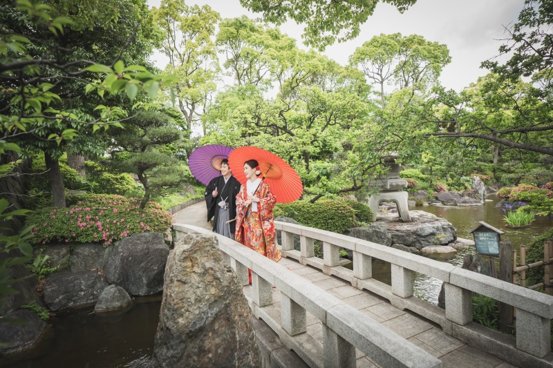 ロケーション先で撮影スタート
