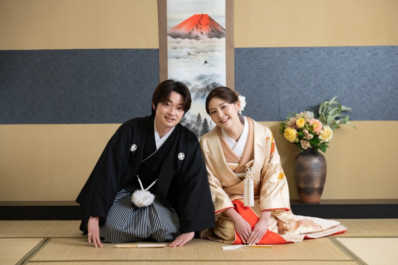 まずは、スタジオ撮影から