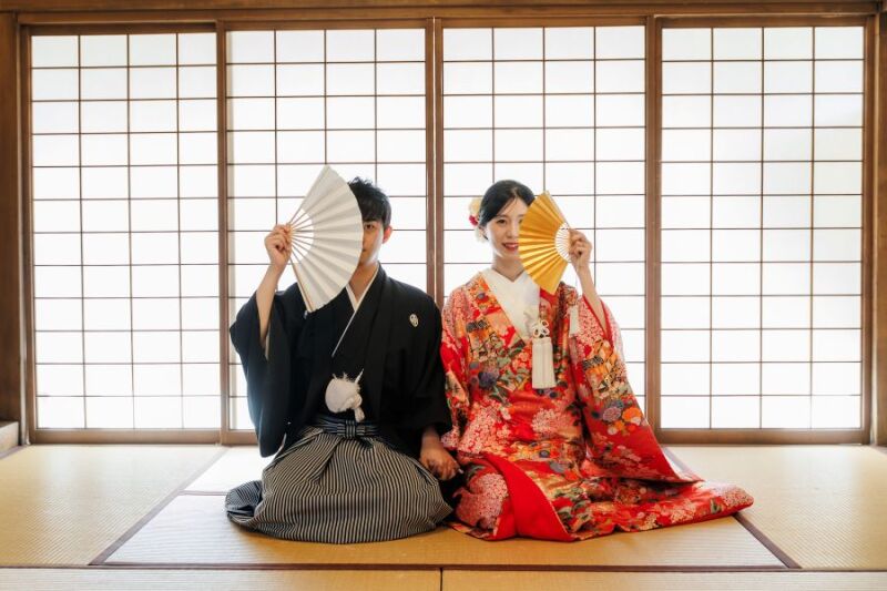 和室での情緒あふれる1枚に