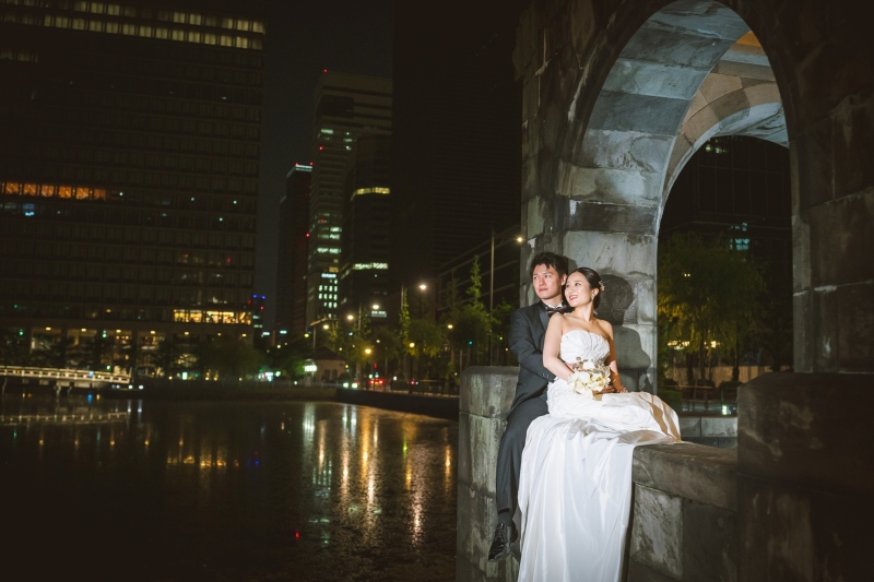 和田倉門での撮影