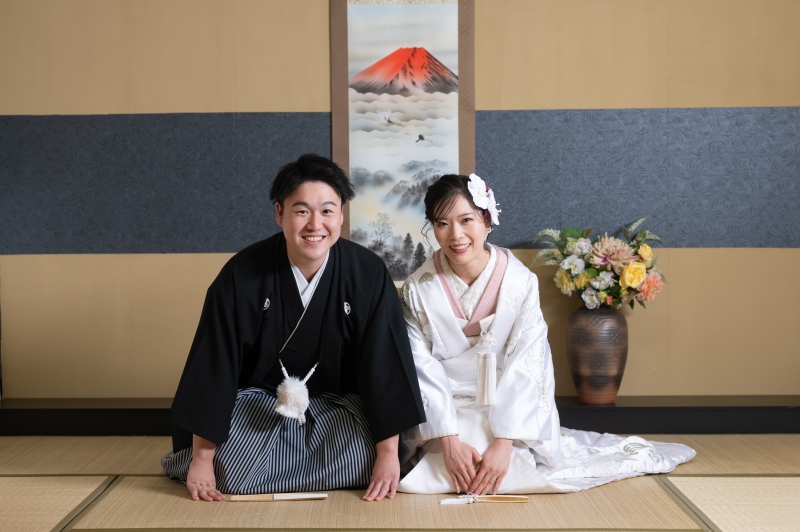 出発前にスタジオで1ポーズ