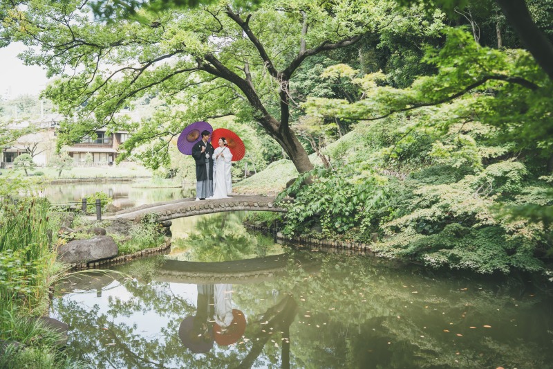 橋の上での一枚♪