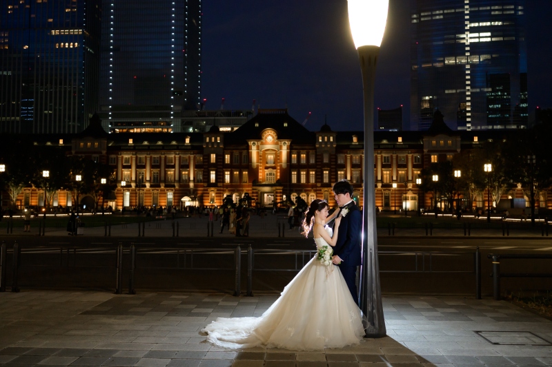 東京駅ナイト撮影は基本3ヶ所での撮影
