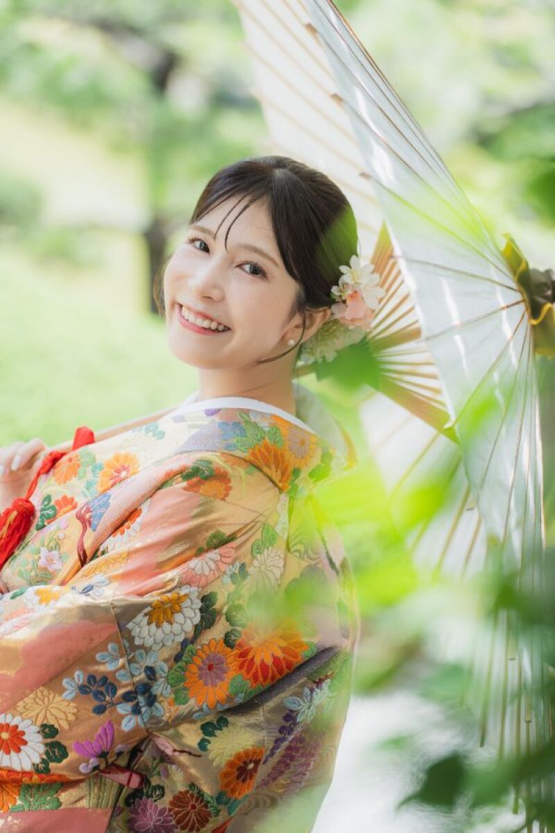 ご新婦様ソロショットも