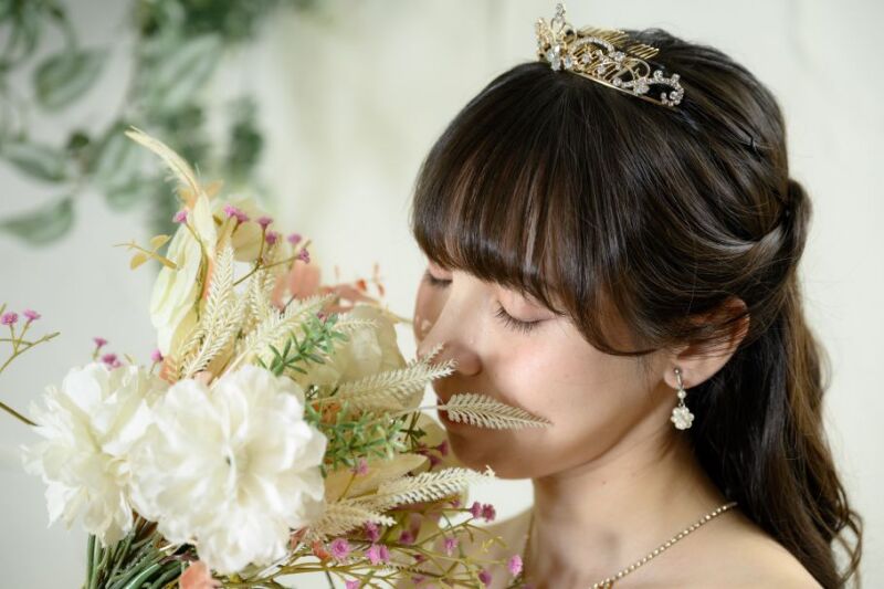 ご新婦様のソロショット