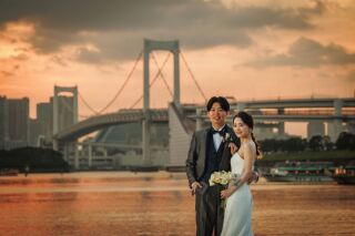 日本庭園×お台場海浜公園