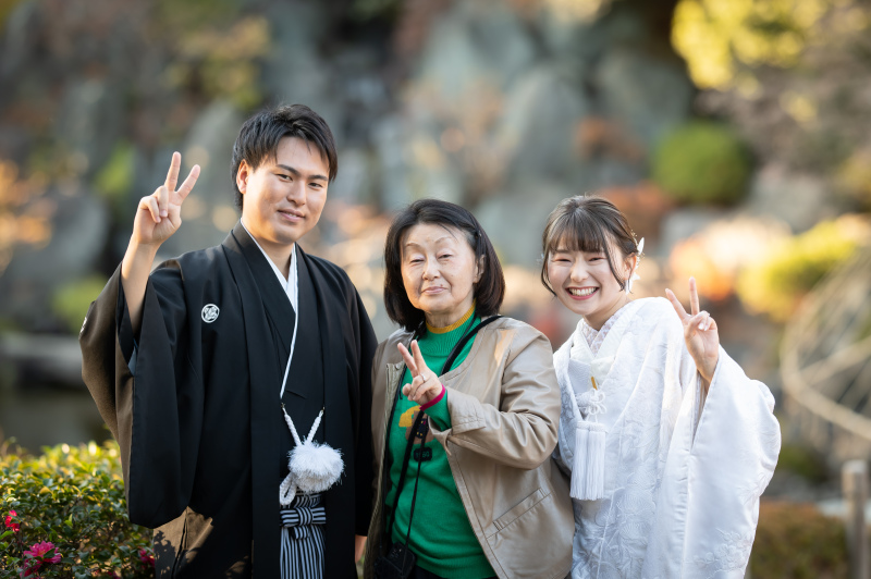 お母様と一緒に