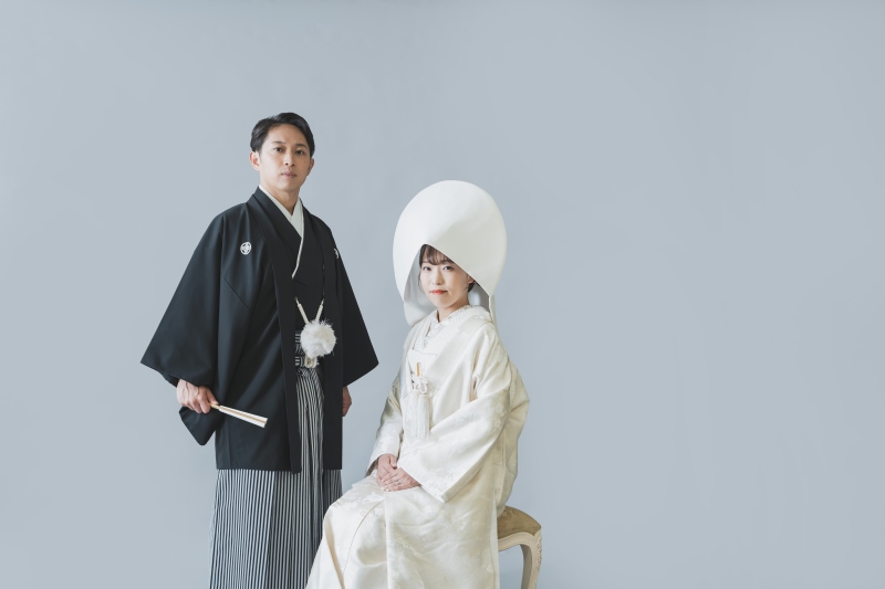 洋髪に綿帽子も被れます