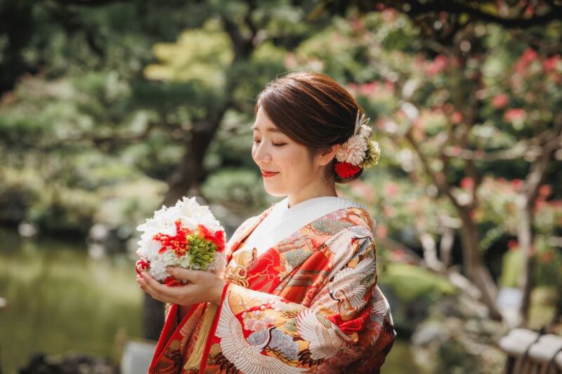 ご新婦様のソロショット