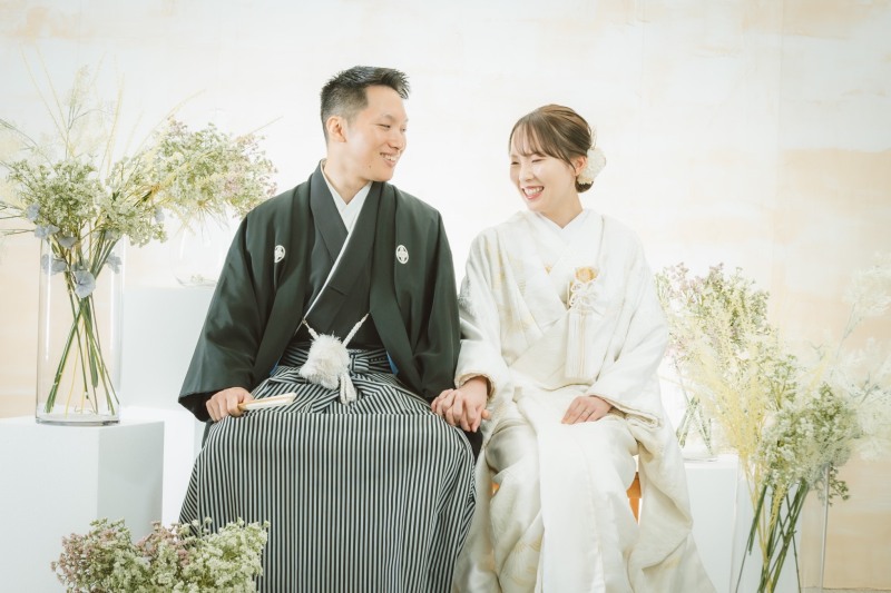 スタジオ背景ブースリニューアルしたスタジオで撮影