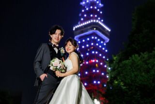 和装は浜離宮恩賜庭園で撮影　洋装は東京タワー周辺で撮影