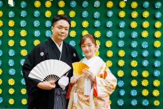 和装は浅草で街並み撮影＆洋装は東京駅のナイト撮影