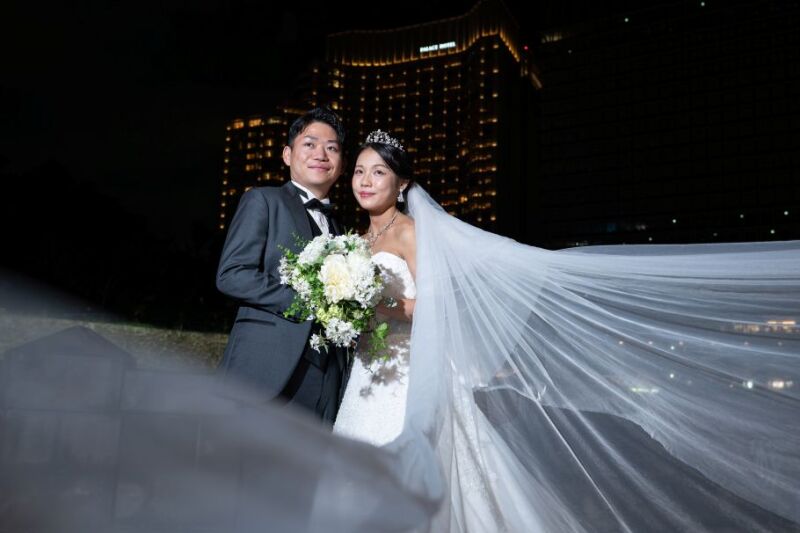 ヴェールを活かして