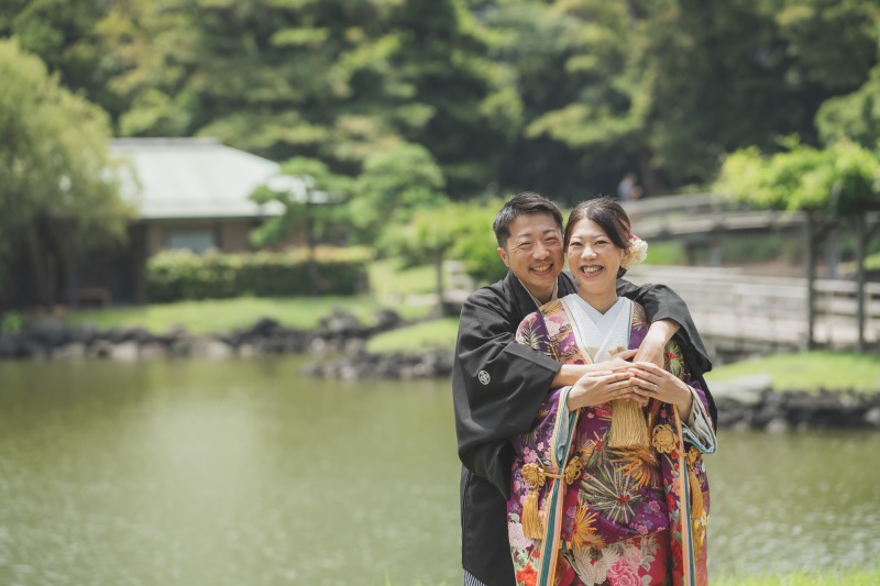 おふたりの笑顔が素敵です♪