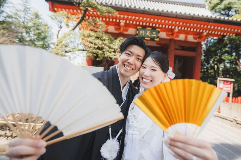 和装は浅草周遊・洋装は東京駅で撮影